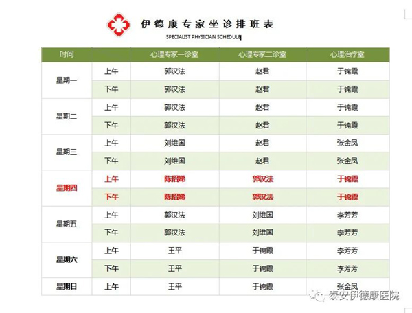 【專家來了】4月21日省三甲醫(yī)院心理科主任來我院坐診，請轉(zhuǎn)告親友快速預(yù)約